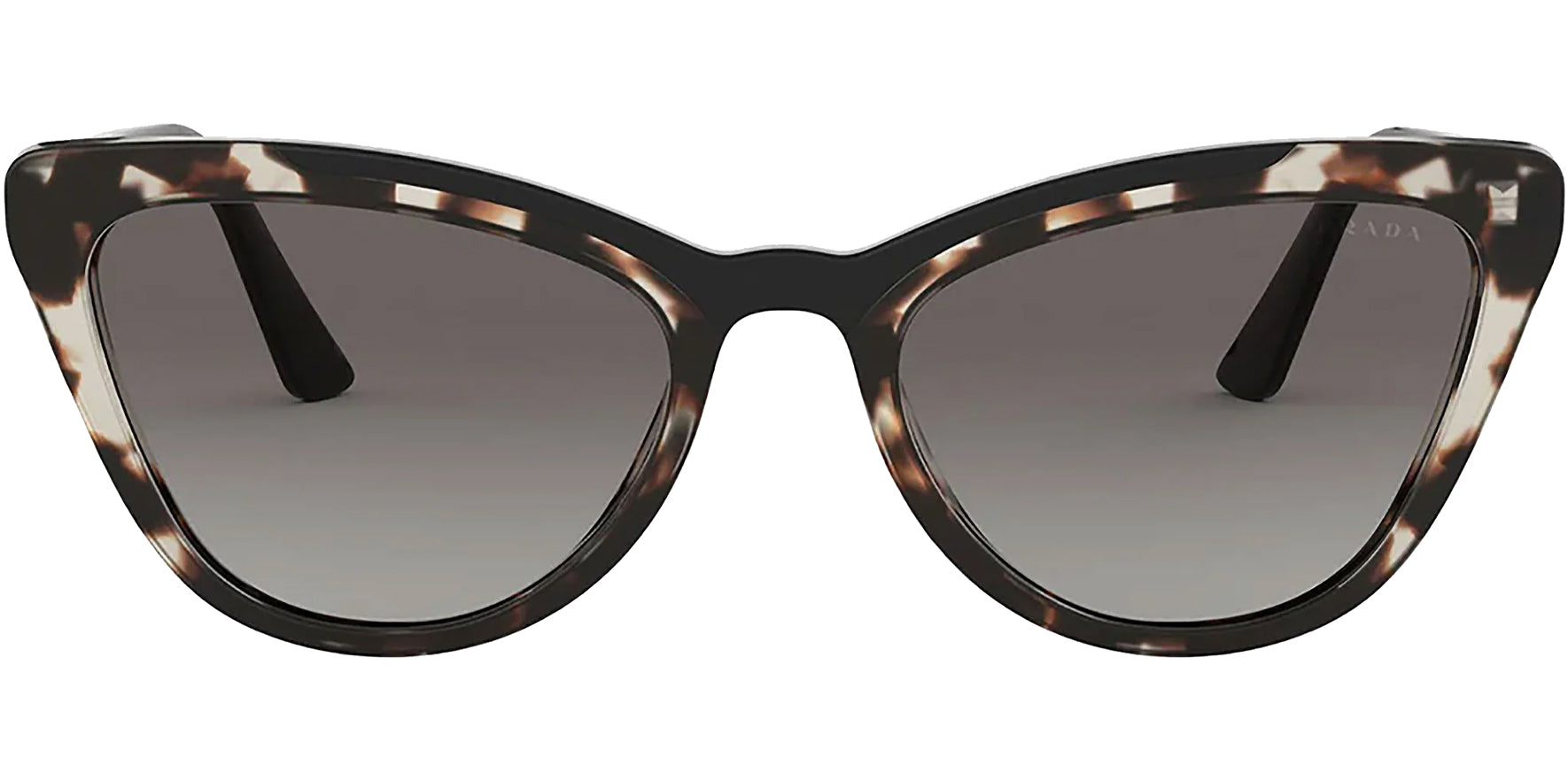 Prada Ultravox Opal Spotted Brown/Black Cat Eye w/ Gradient Lens - Eyedictive