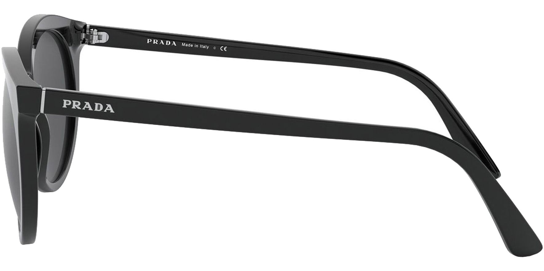 Prada Heritage Black Rounded Cat Eye - Eyedictive