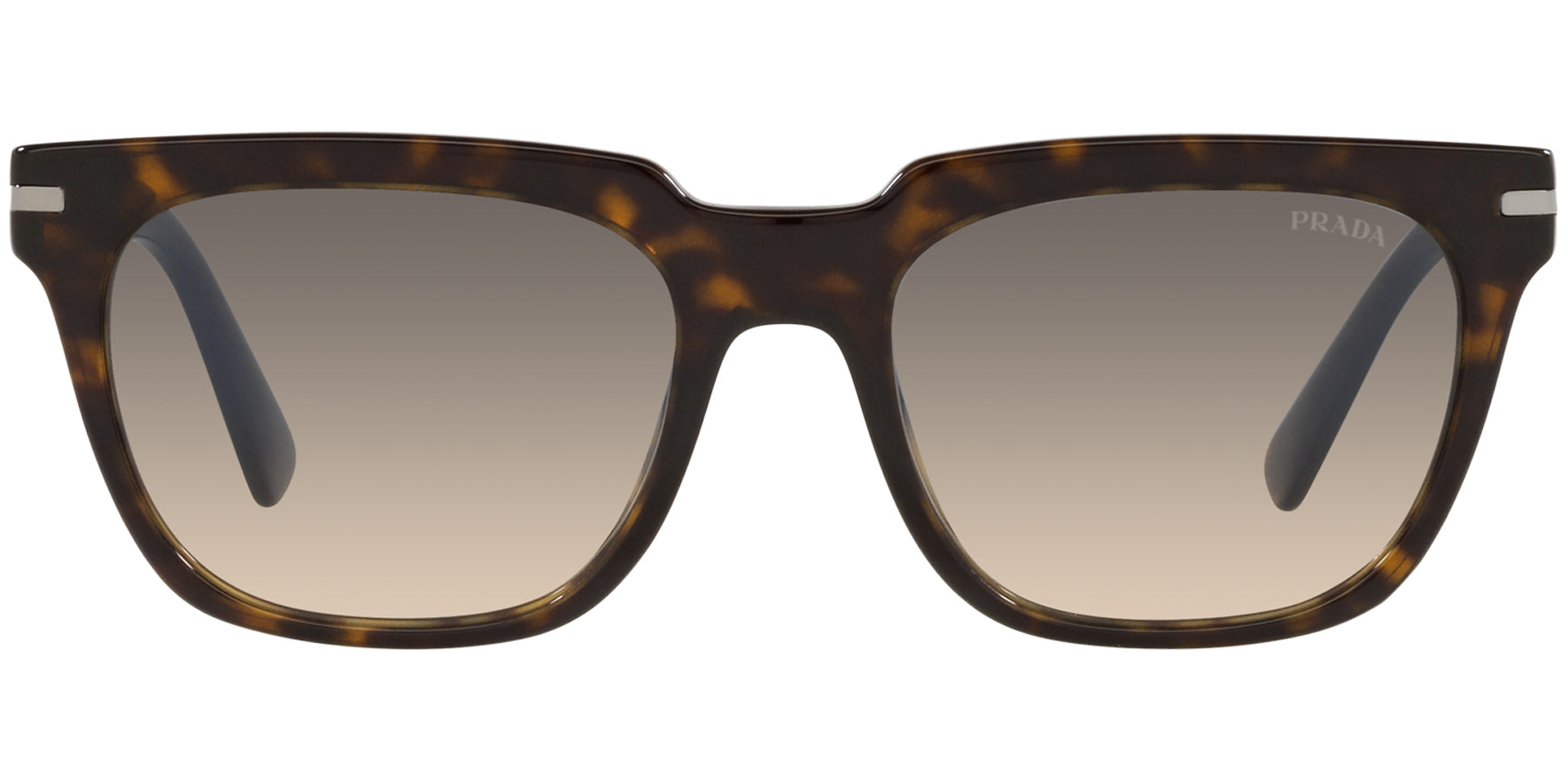 Prada Tortoise Modern Square w/ Glass Gradient Lens - Eyedictive