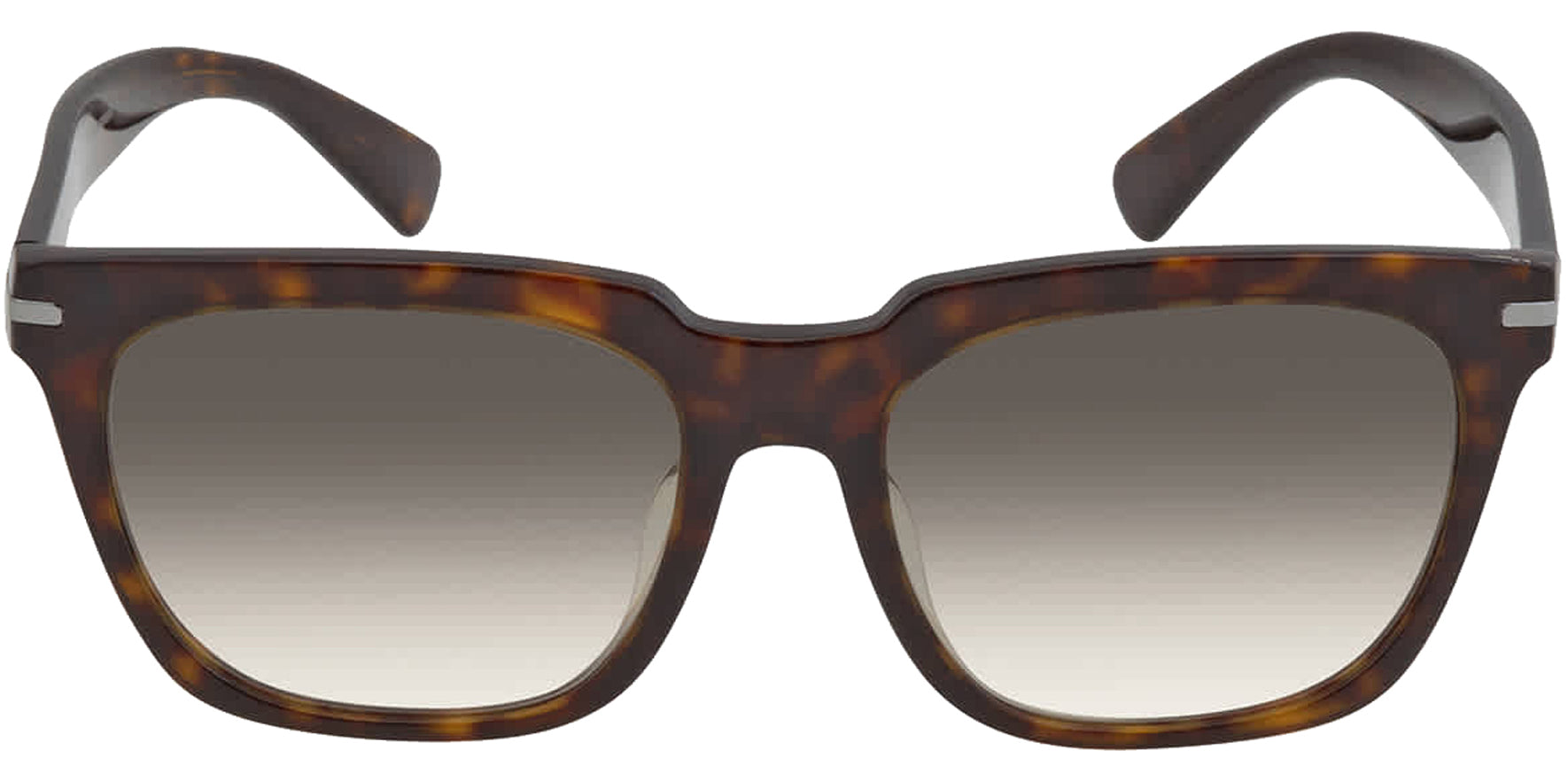 Prada Geometric Square Tortoise w/ Gradient Lens - Eyedictive