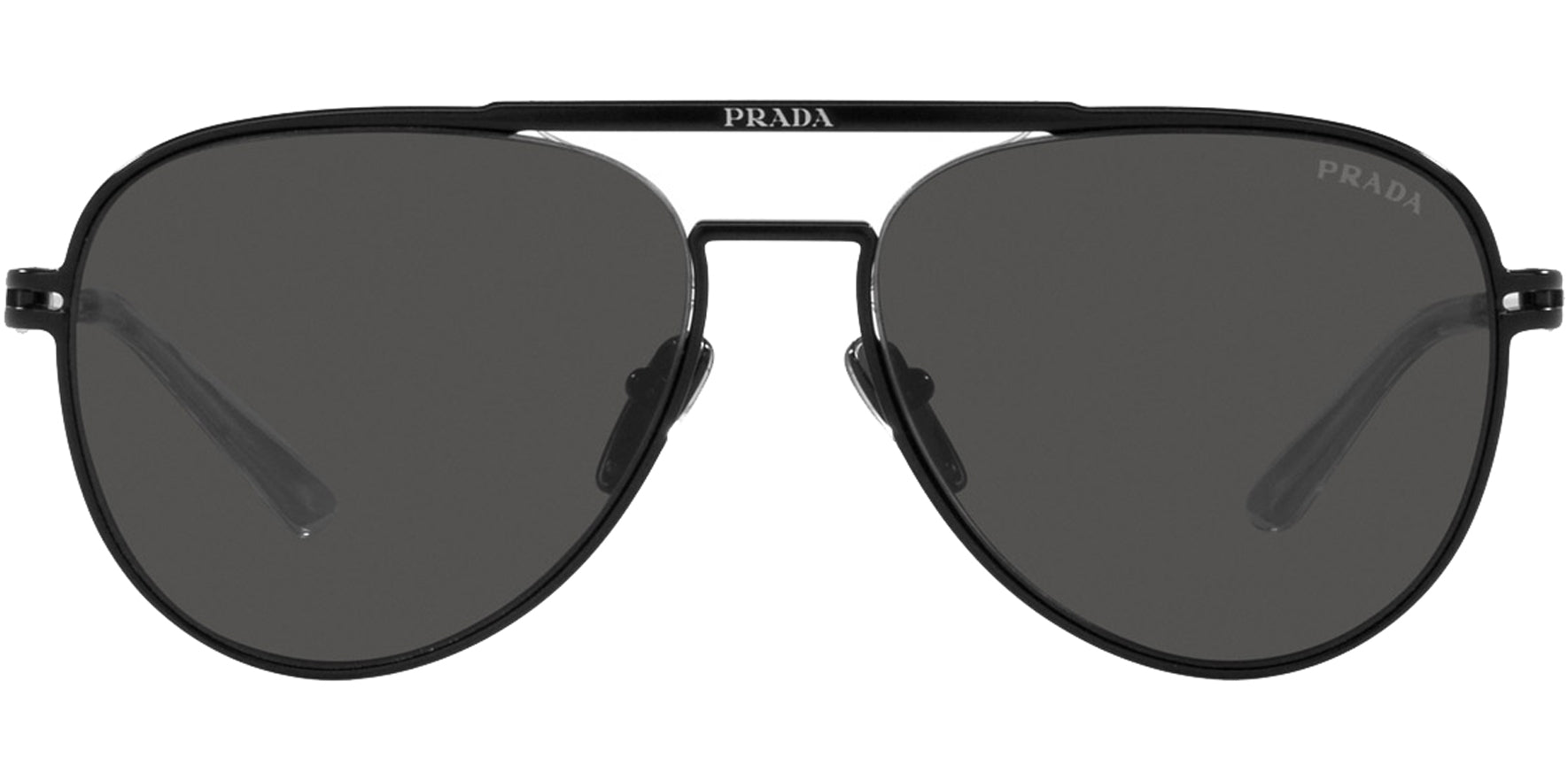 Prada Matte Black Aviator - Eyedictive