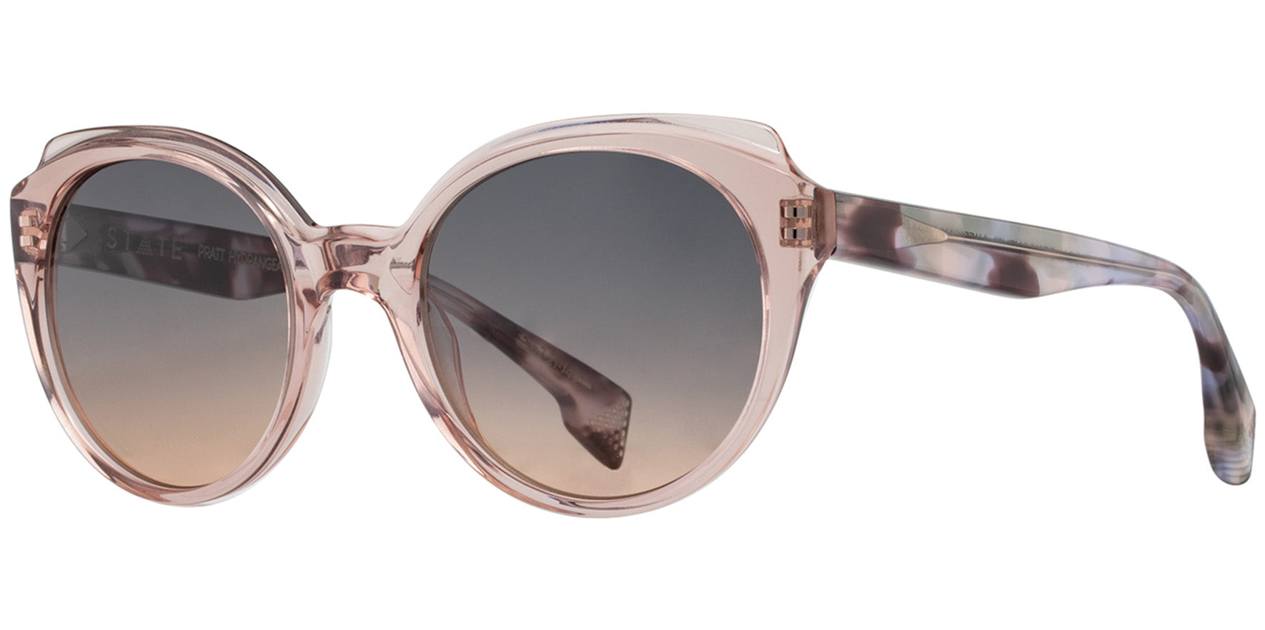 STATE Optical Co. Pratt Round Cat-Eye w/ Double Gradient Lens