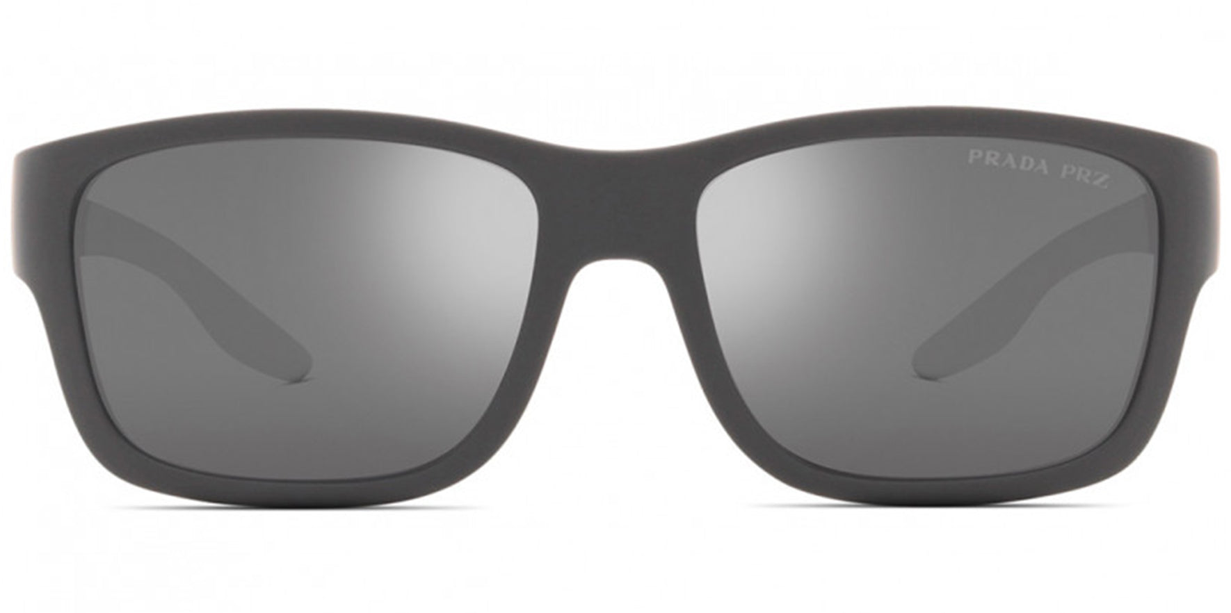 Prada Linea Rossa Polarized Rubber Rectangle Sport - Eyedictive