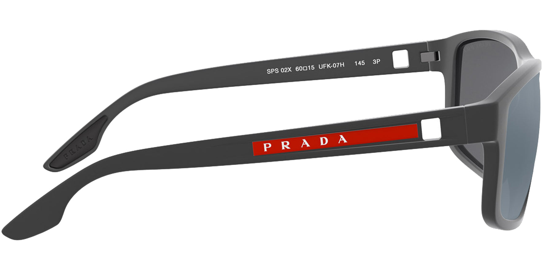 Prada Linea Rossa Polarized Rubber Square - Eyedictive