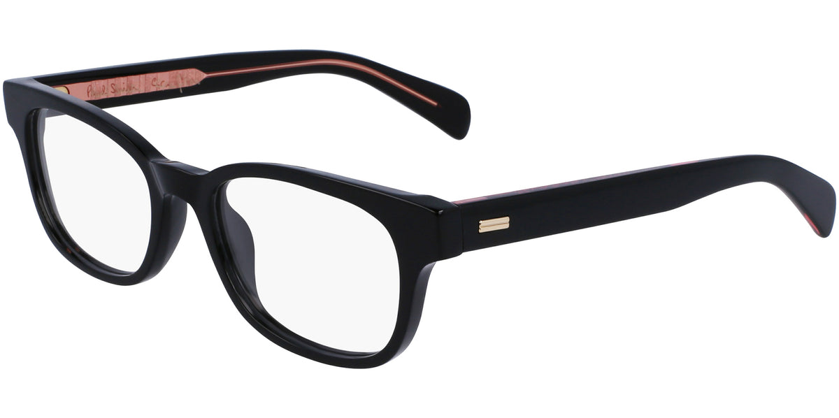 Paul Smith Grafton Soft Square Eyeglasses w/ Temple Accents