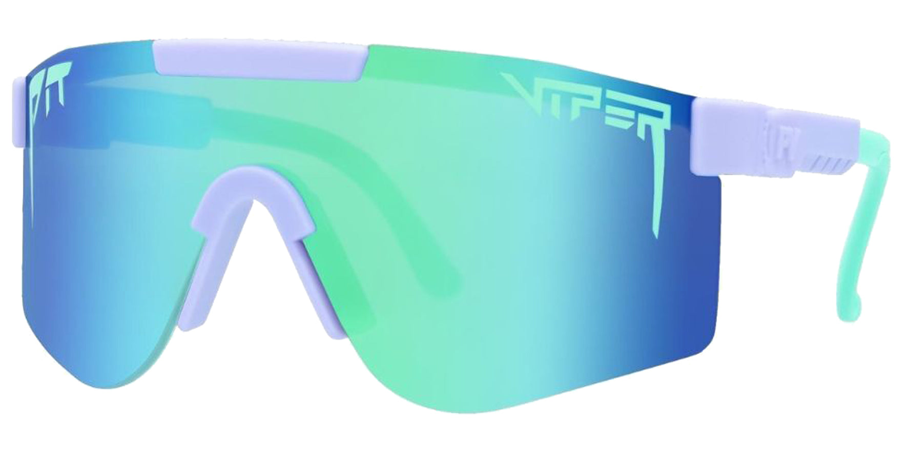 Pit Viper The Moontower Original Double Wide Polarized Lilac Shield