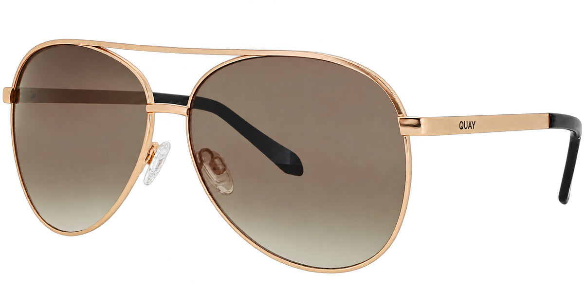 Quay Vivienne Aviator w/ Self-Adjusting Nose Pads