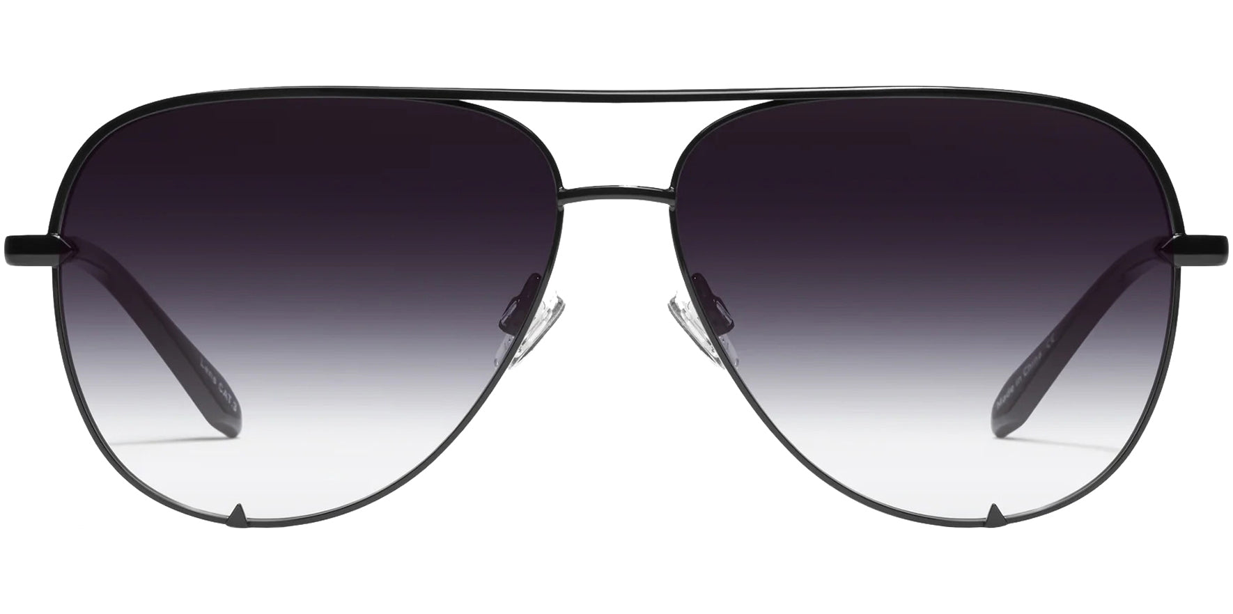 Quay High Key Mini Aviator w/ Gradient Lens
