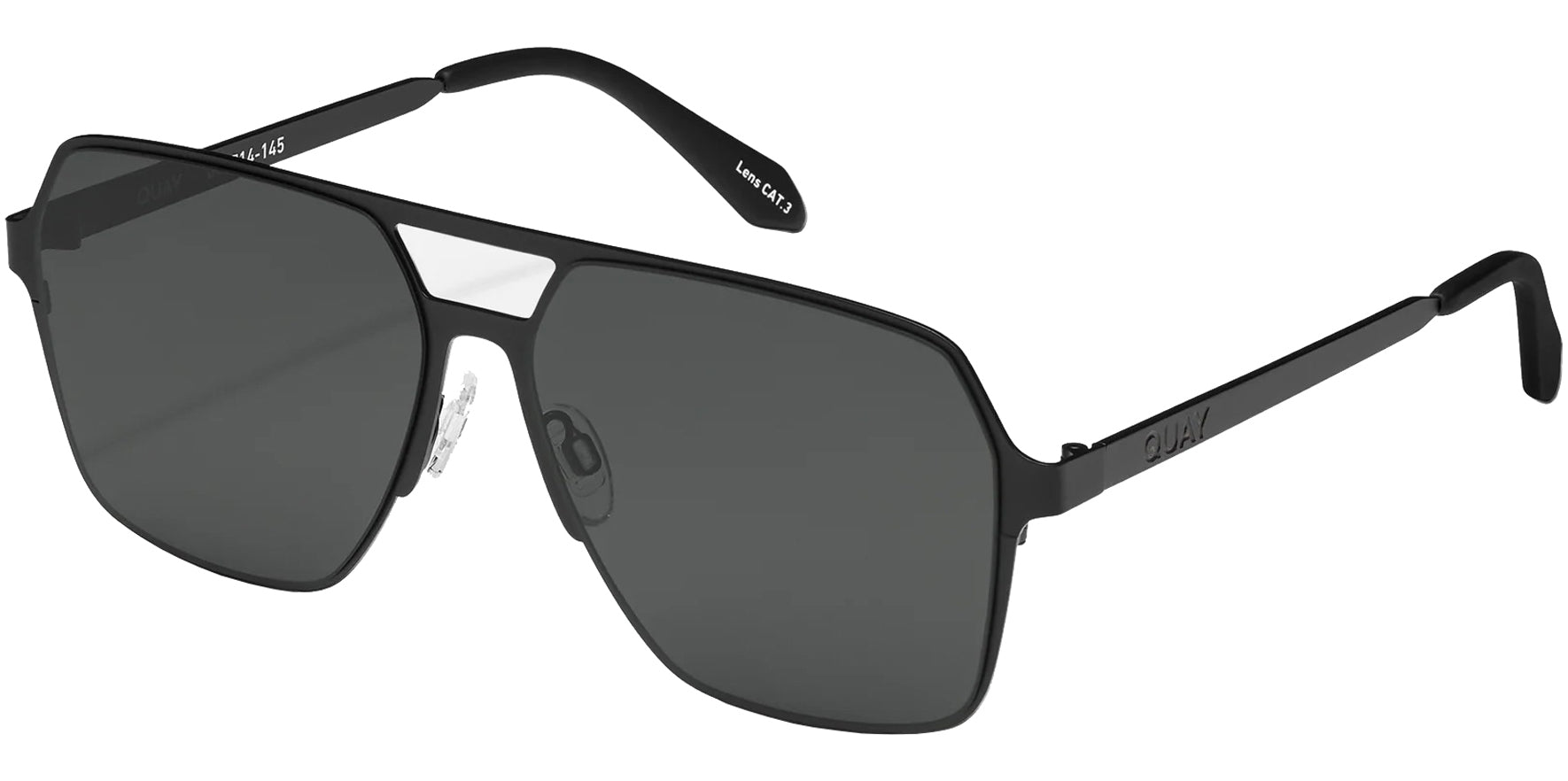 Quay Backstage Pass Polarized Black Navigator