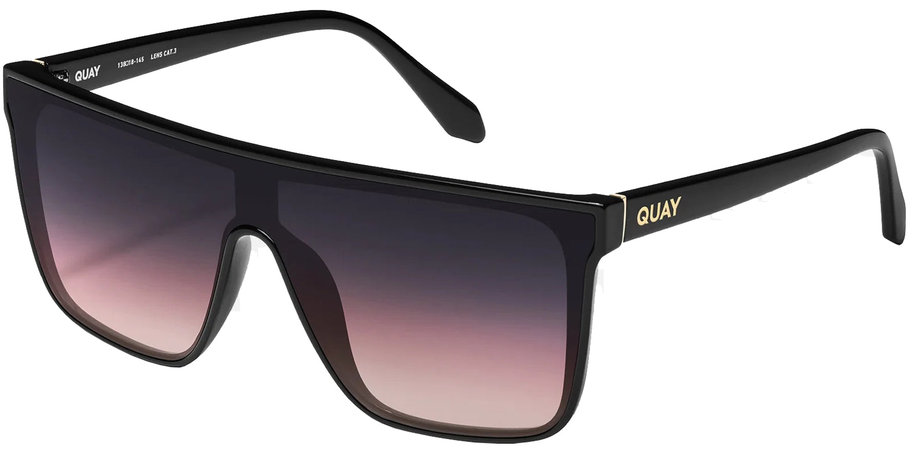 Quay Nightfall Medium Flat-Top Square w/ Gradient Lens