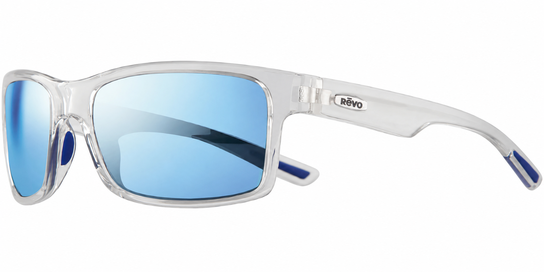 Revo Crawler Polarized Square Wrap w/ Mirror Lens