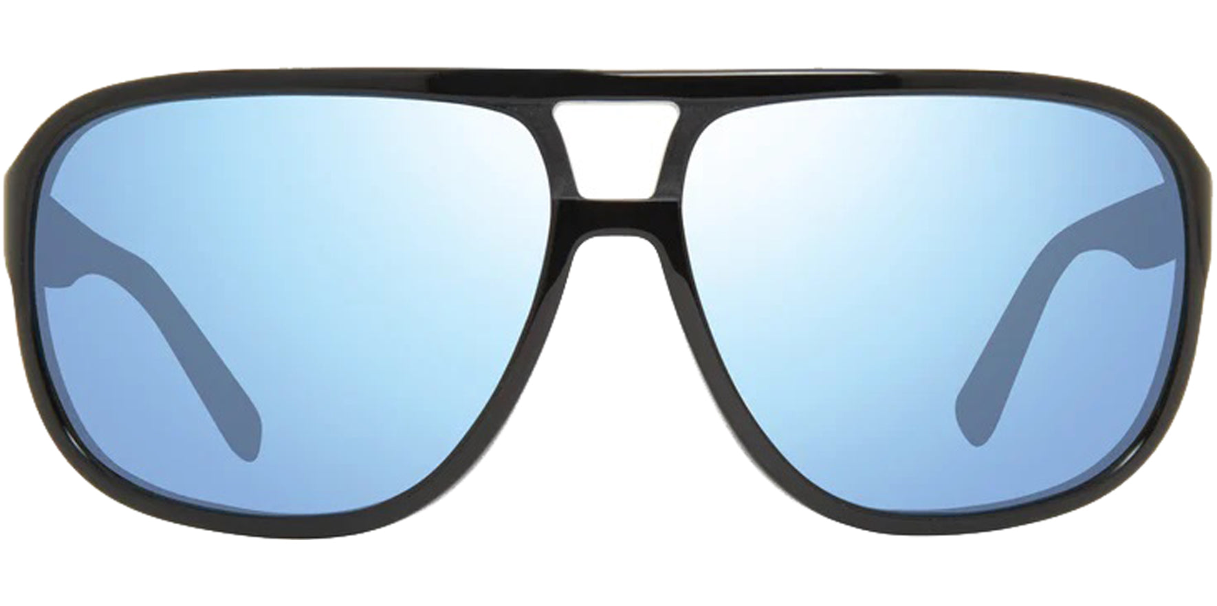 Revo Hank Polarized Eco-Friendly Black Navigator w/ Mirror Lens - Eyedictive