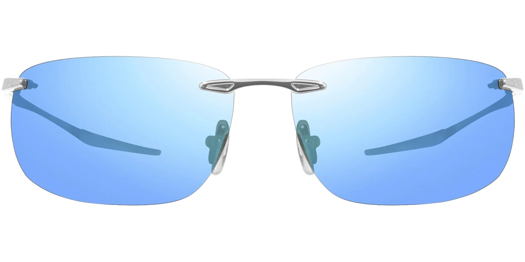 Revo Descend Z Polarized Rimless Wrap w/ Mirror Lens