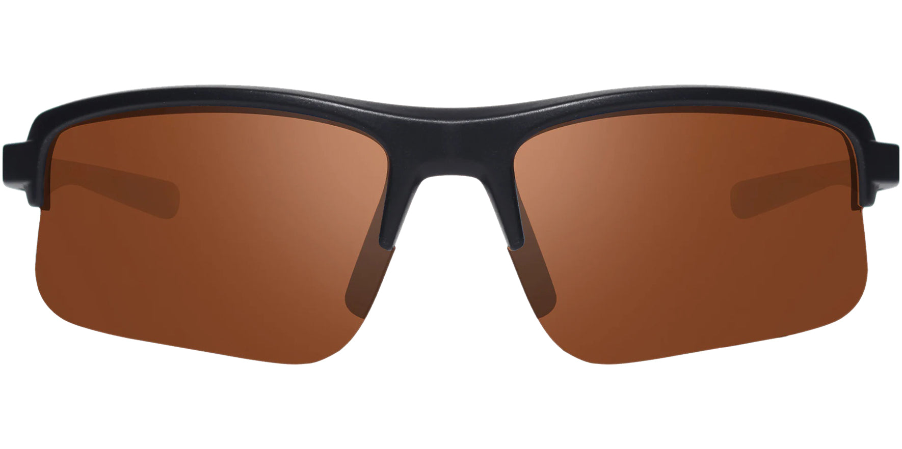 Revo Annika 2 Polarized Semi-Rimless Sport Wrap w/ Mirror Lens