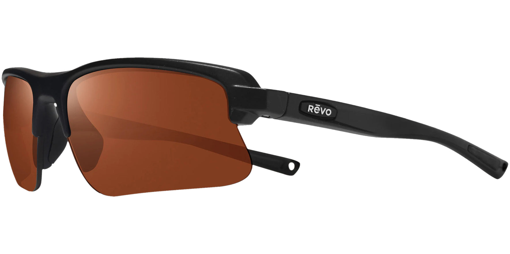Revo Annika 2 Polarized Semi-Rimless Sport Wrap w/ Mirror Lens