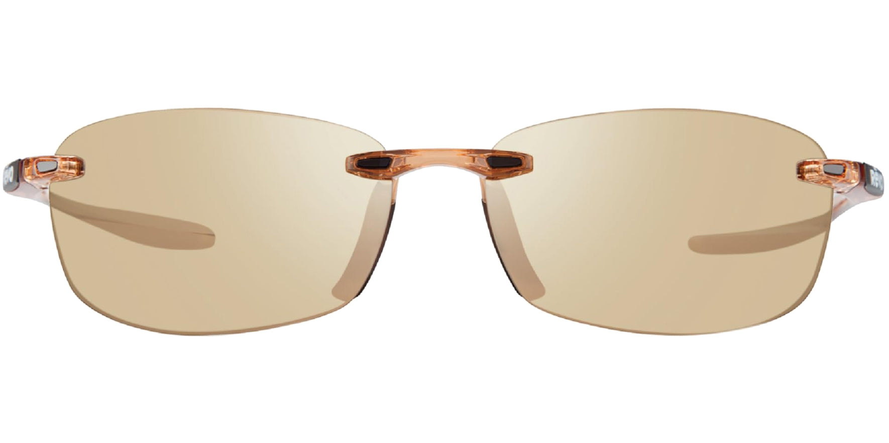 Revo Descend E Polarized Rimless Wrap w/ Mirror Lens