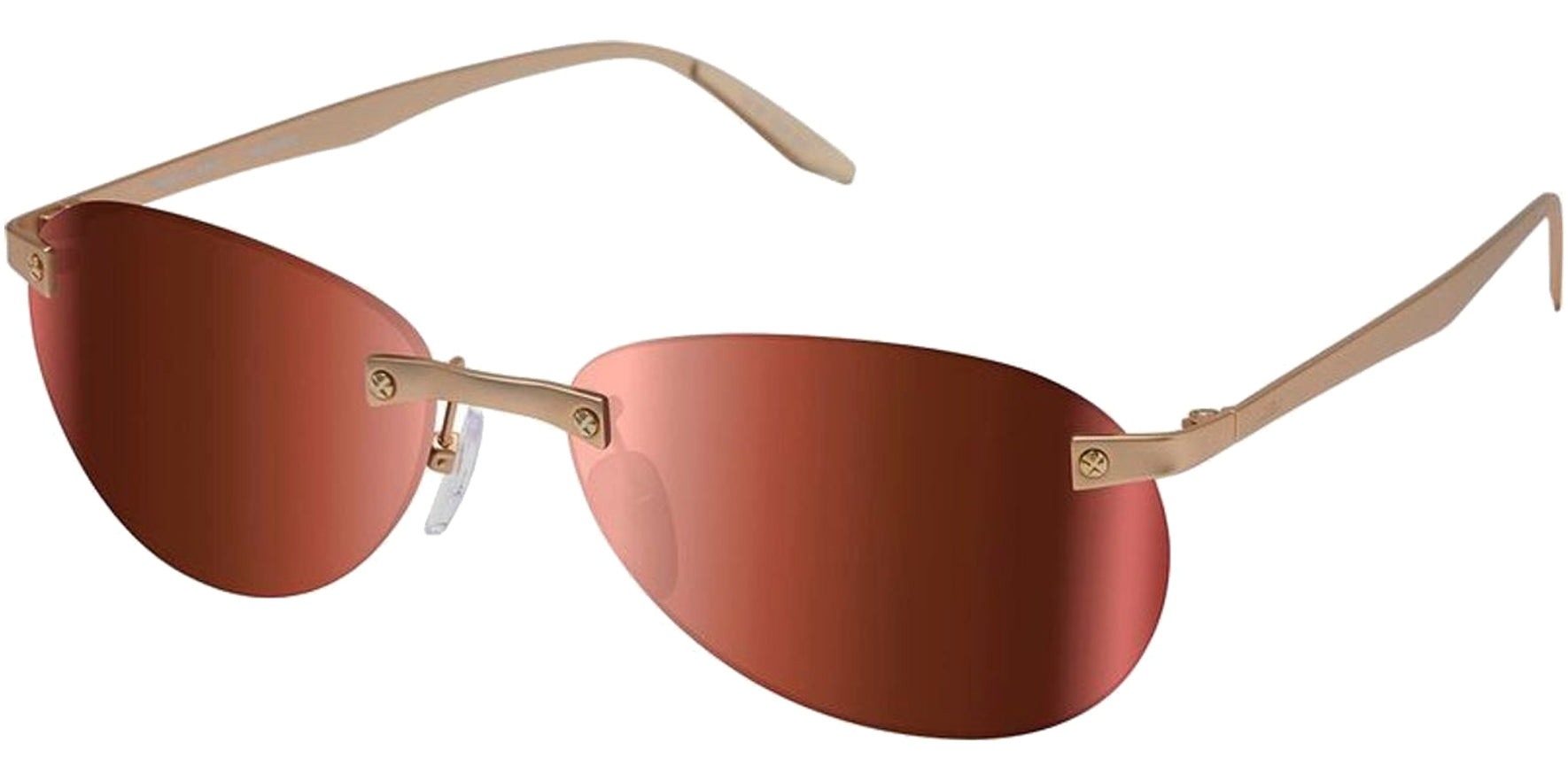Revo NRGY by J Balvin Voyager Polarized Rimless Aviator