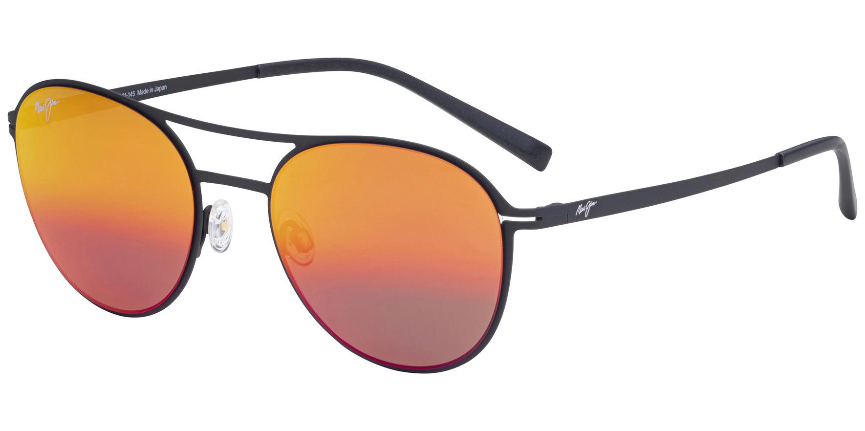 Maui Jim Half Moon Polarized Round Aviator