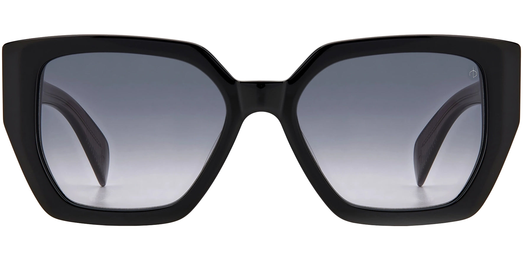 Rag & Bone Black Squared Cat Eye w/ Gradient Lens