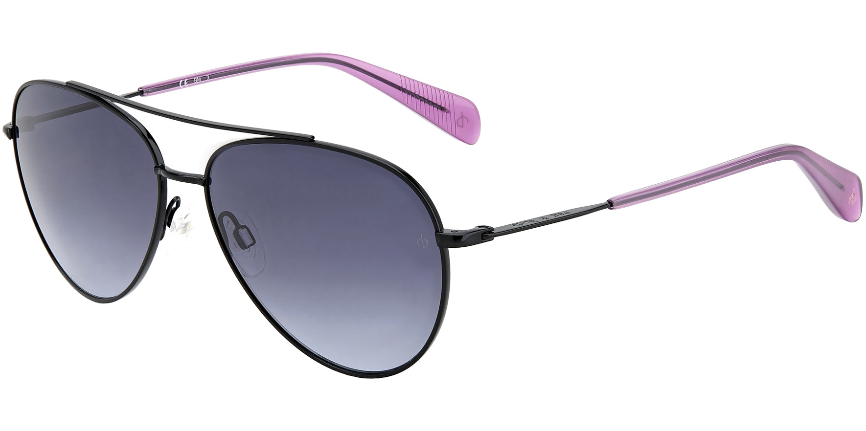 Rag & Bone Modern Aviator w/ Gradient Lens