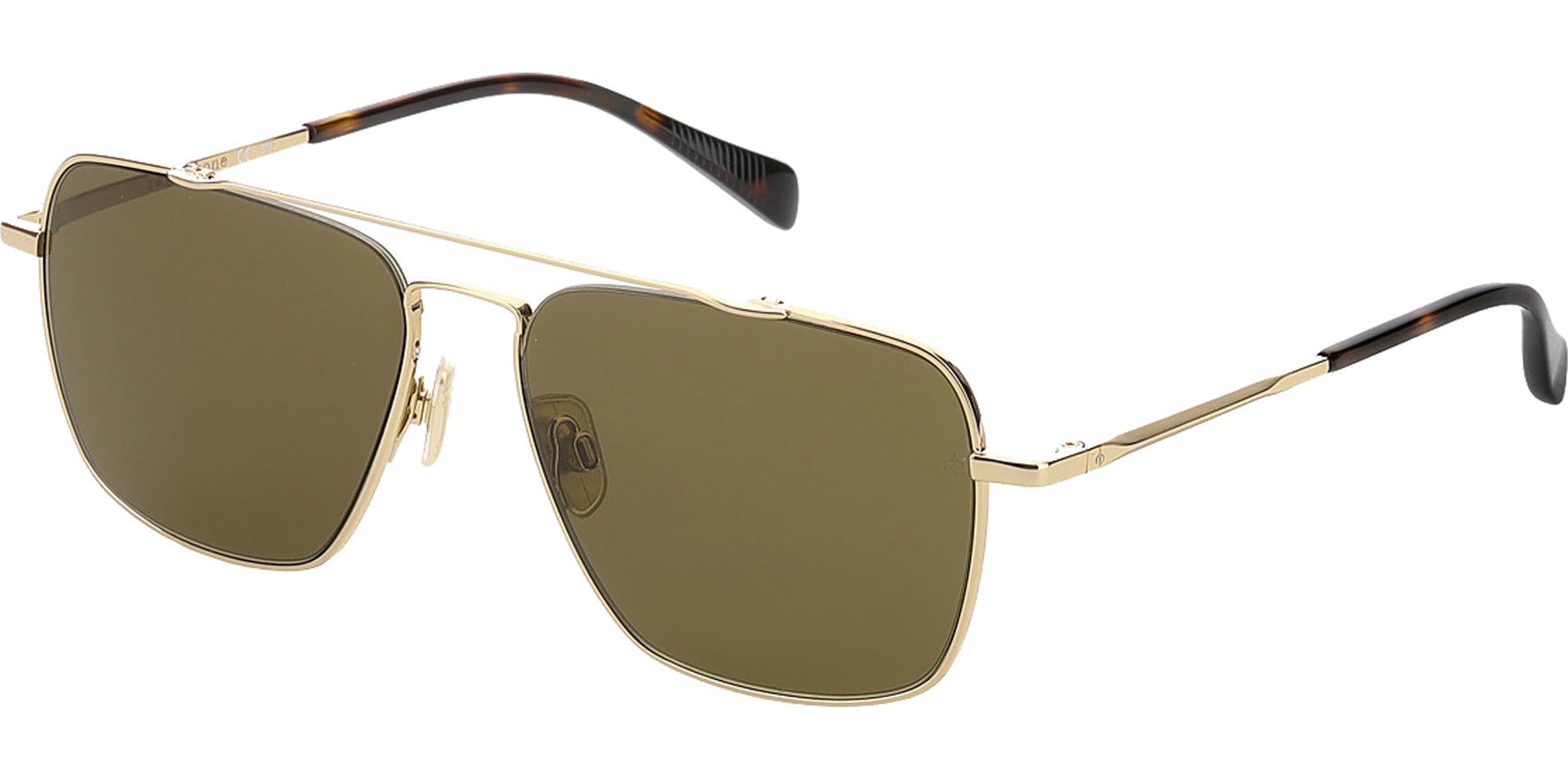 Rag & Bone Light Gold-Tone Navigator - Eyedictive