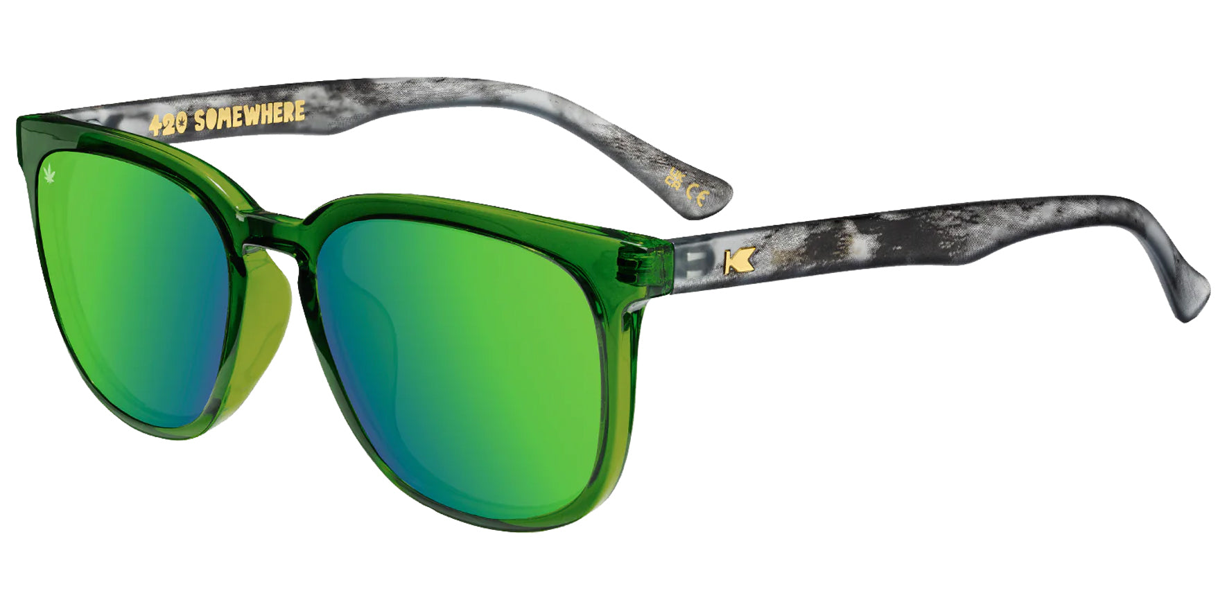 Knockaround Paso Robles Polarized 420 Somewhere Square w/ Mirror Lens