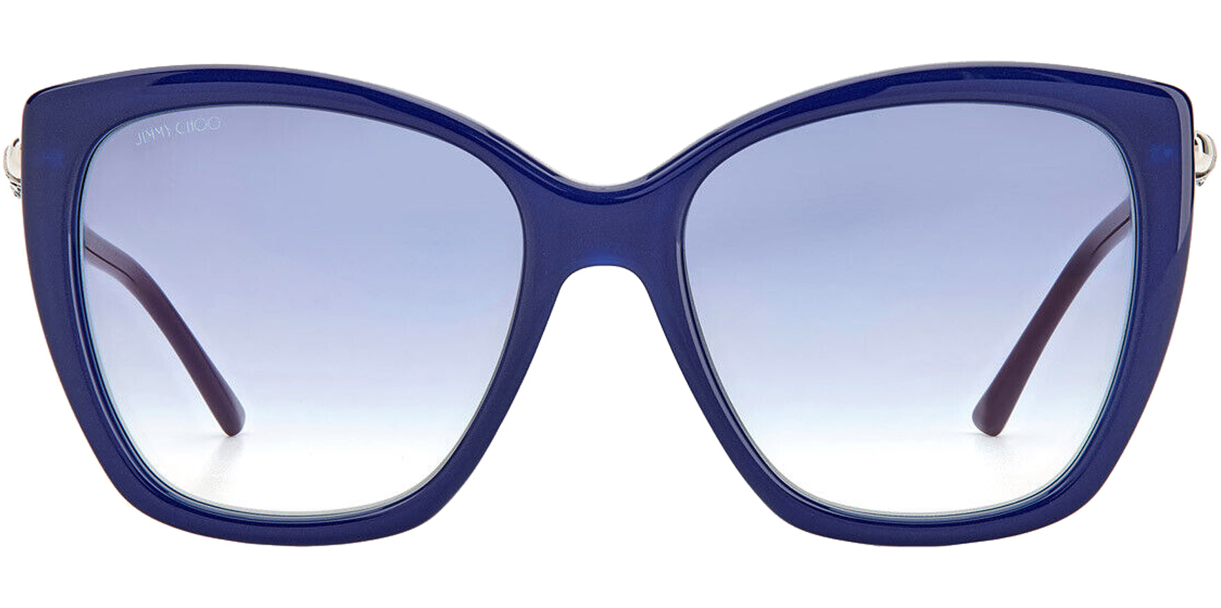 Jimmy Choo Rose Crystal Blue Cat Eye w/ Gradient Lens - Eyedictive