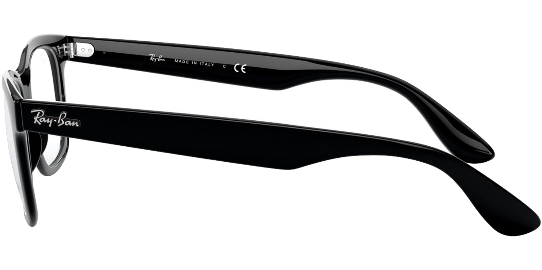 Ray-Ban Black Soft Square Eyeglass Frames - Eyedictive