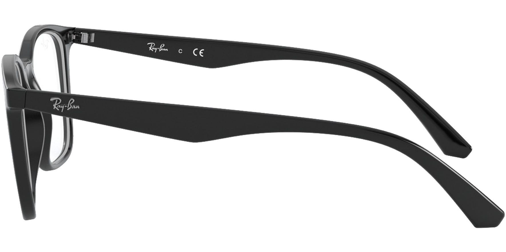 Ray-Ban Black Classic Square Eyeglass Frames - Eyedictive