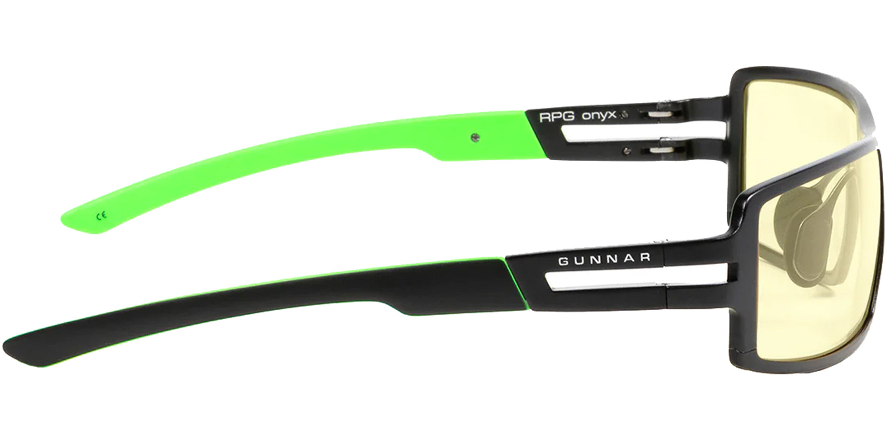 Gunnar RPG Razer Edition Onyx Rectangle Gaming/Computer Glasses - Eyedictive