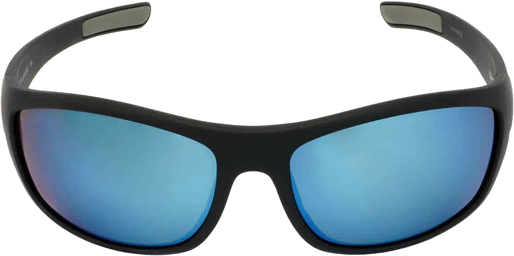 Suncloud Cover Polarized Matte Black Wrap w/ Mirror Lens - Eyedictive