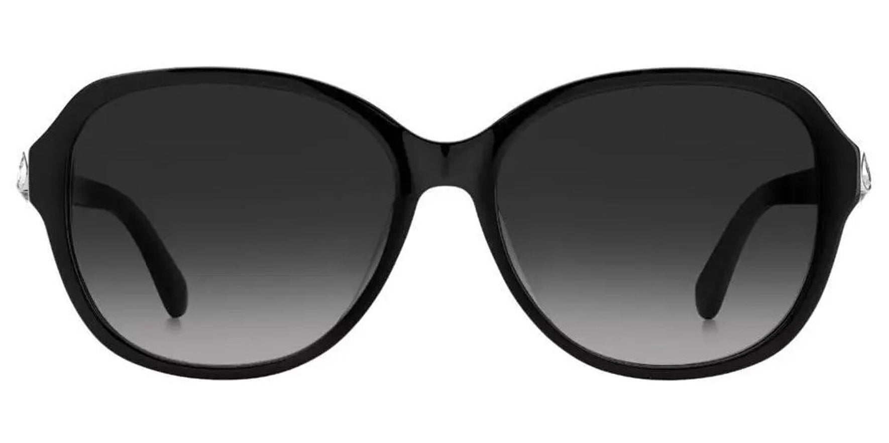 Kate Spade Black Mod Style Oval w/ Gradient Lens