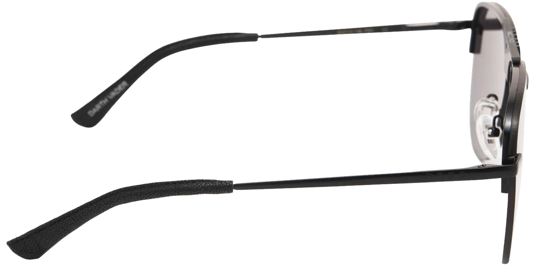 Diff Darth Vader 2.0 Dark Side Black Semi-Rimless Aviator