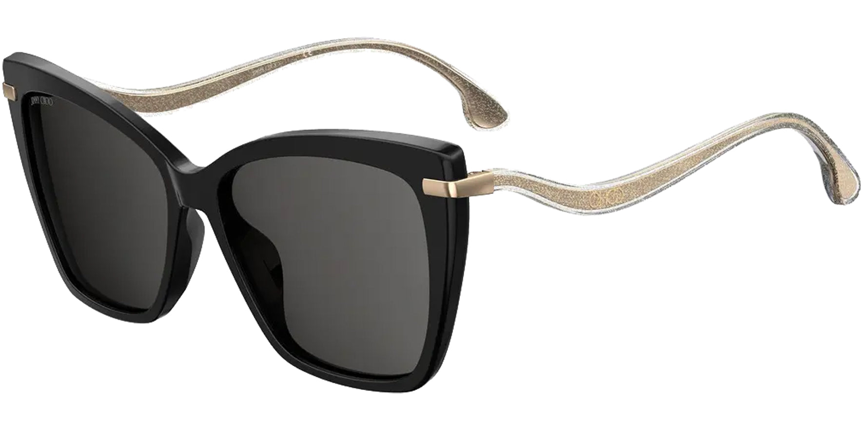 Jimmy Choo Selby Polarized Black Cat Eye