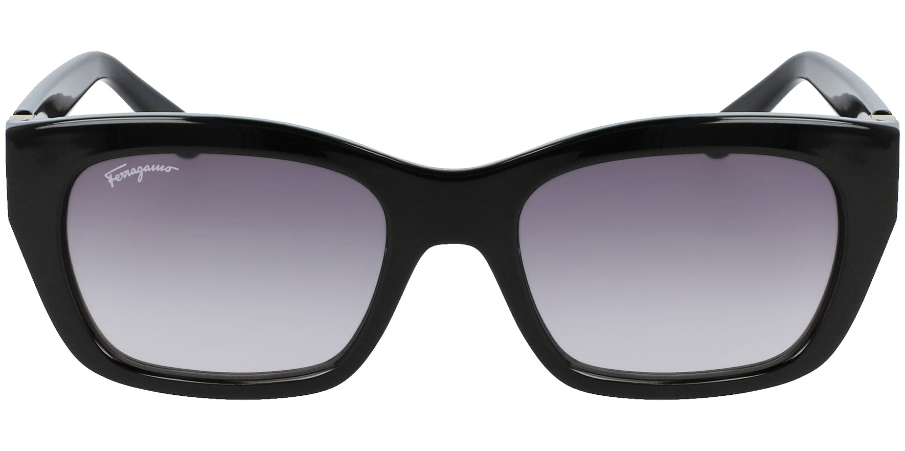 Ferragamo Modern Rectangle w/ Gradient Lens