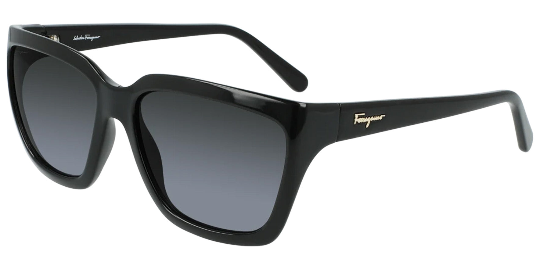 Ferragamo Modern Square w/ Gradient Lens