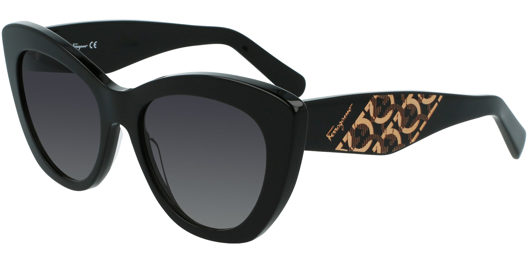 Salvatore Ferragamo Cat Eye w/ Gradient Lens