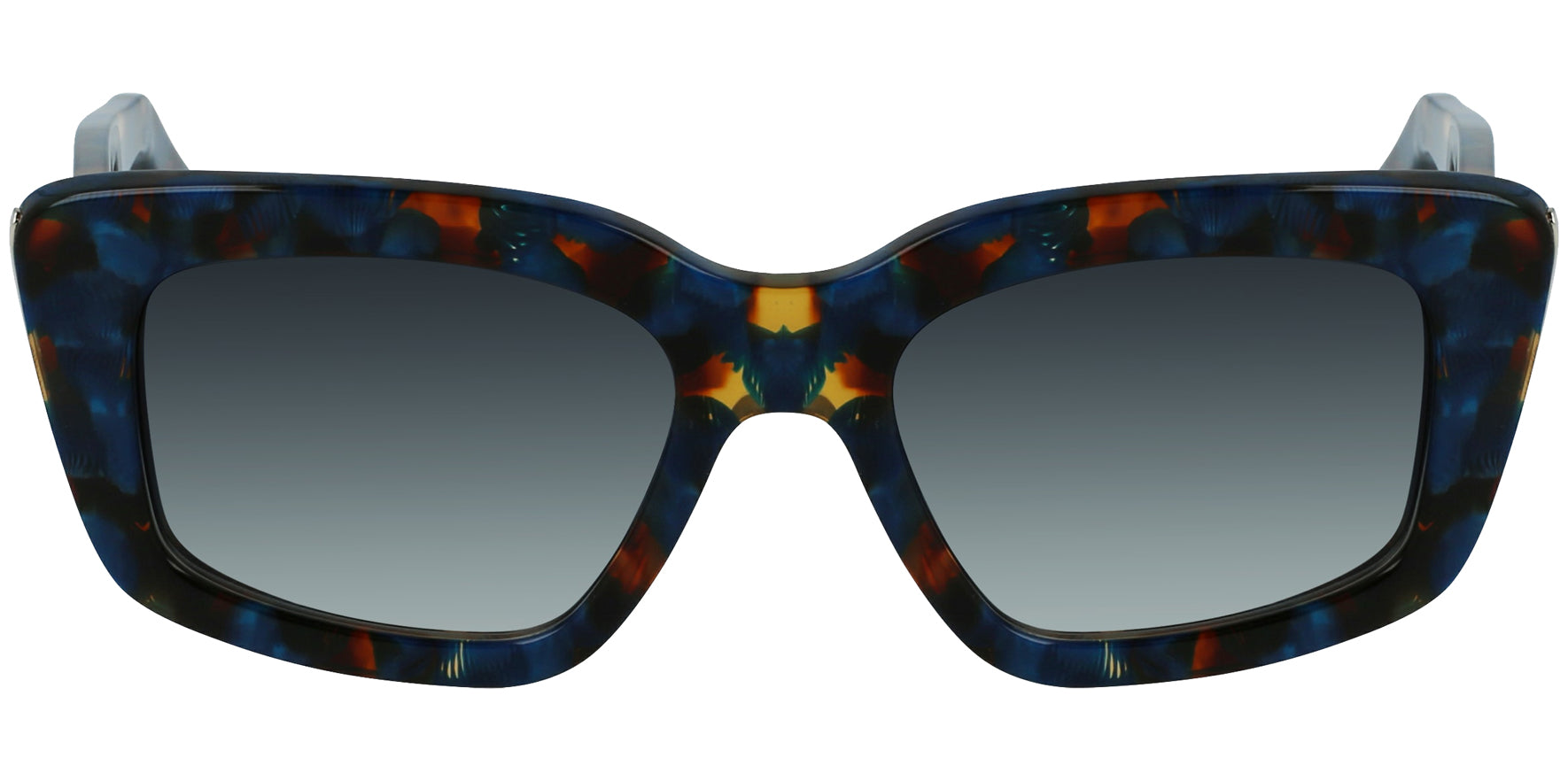 Salvatore Ferragamo Chunky Squared Cat Eye w/ Gradient Lens - Eyedictive