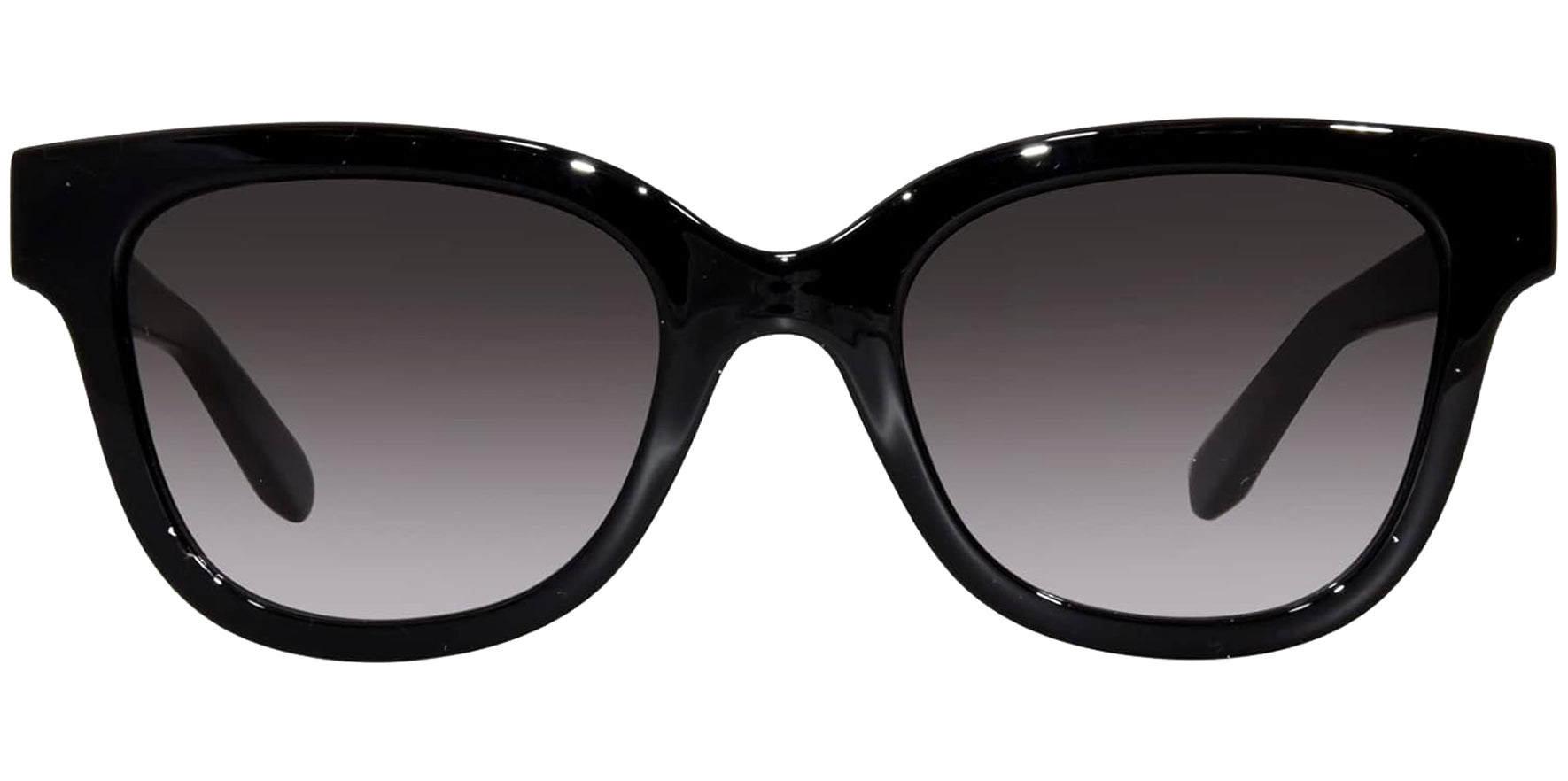 Salvatore Ferragamo Black Soft Square w/ Gradient Lens - Eyedictive