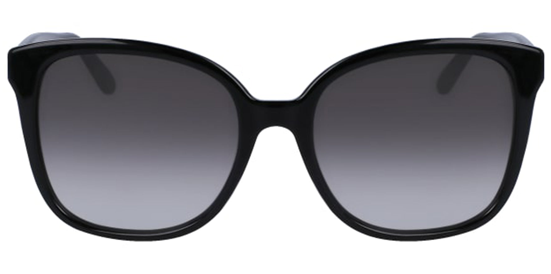 Salvatore Ferragamo Black Butterfly w/ Gradient Lens