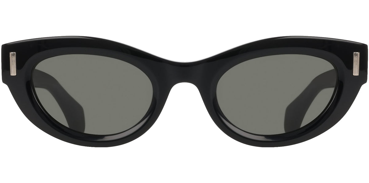 Ferragamo Cat-Eye w/ Rivet Details