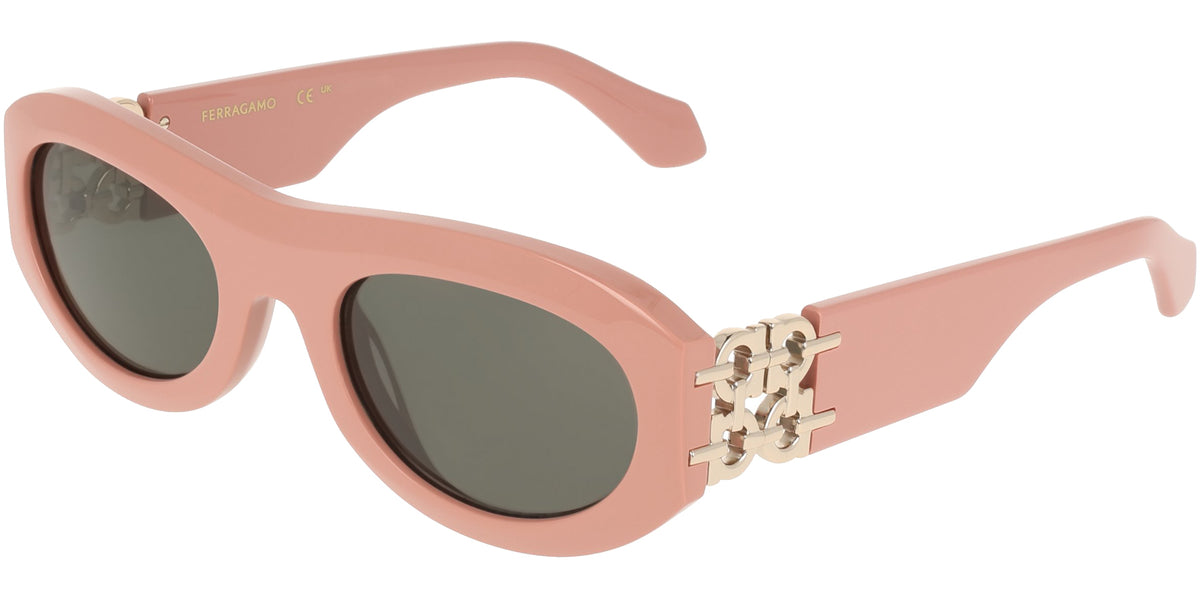 Ferragamo Bold Oval w/ Gancini Hinges