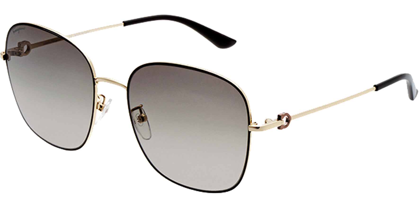 Salvatore Ferragamo Alt Fit Oversize Square w/ Gradient Lens - Eyedictive