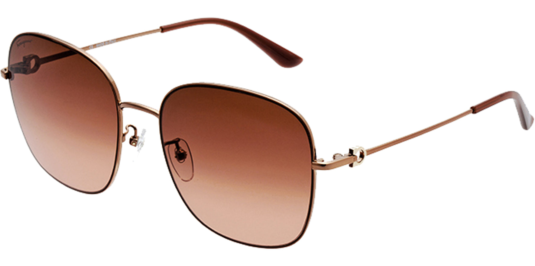 Salvatore Ferragamo Alt Fit Oversize Square w/ Gradient Lens - Eyedictive