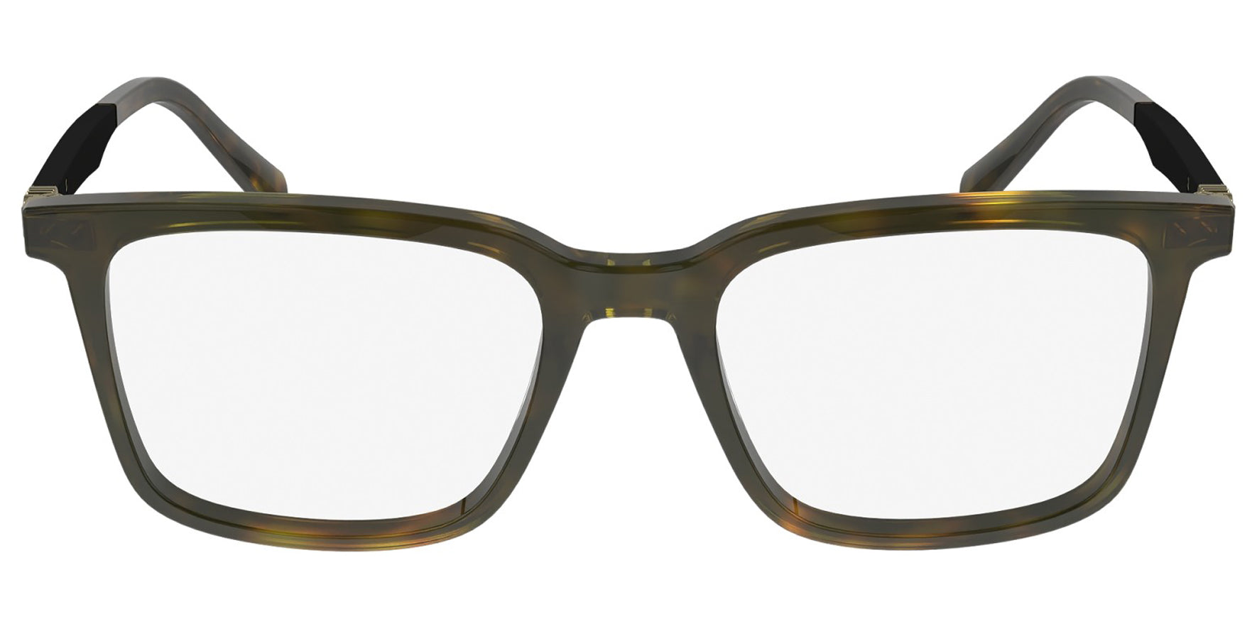Ferragamo Tortoise Soft Square Eyeglass Frames