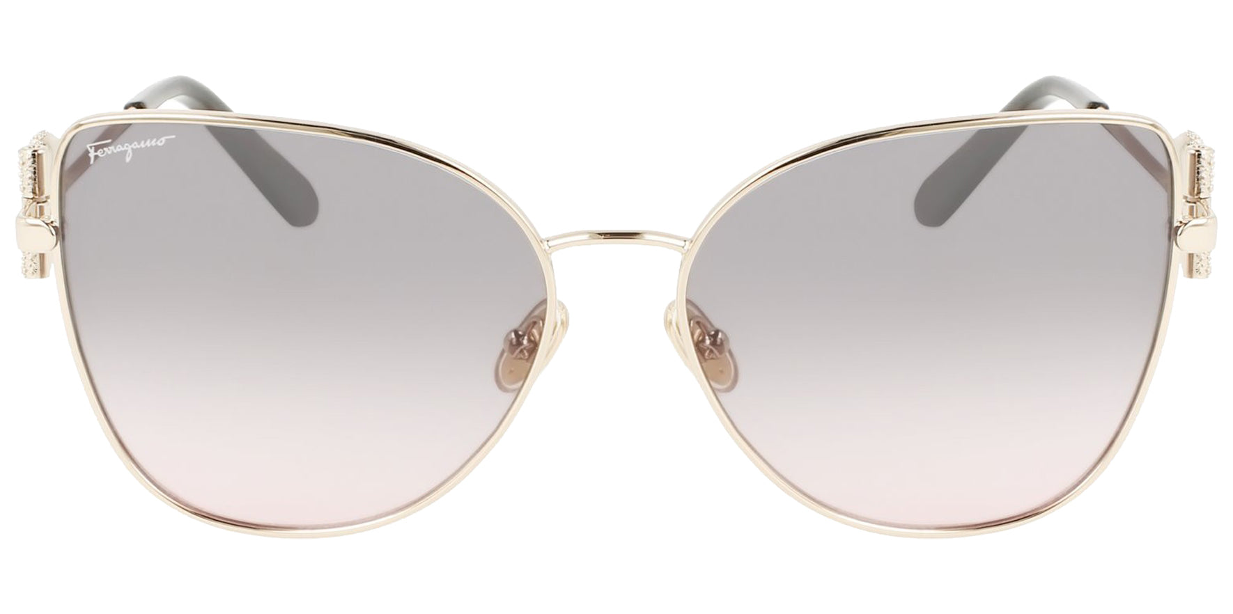 Salvatore Ferragamo Oversized Cat Eye W/ Gradient Lens