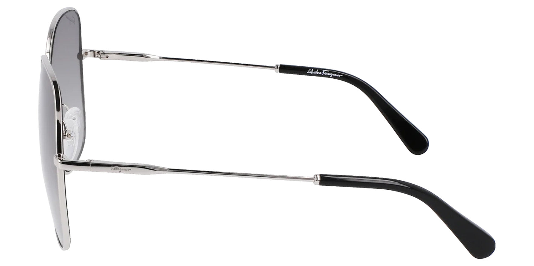 Ferragamo Oversize Square Butterfly w/ Gradient Lens