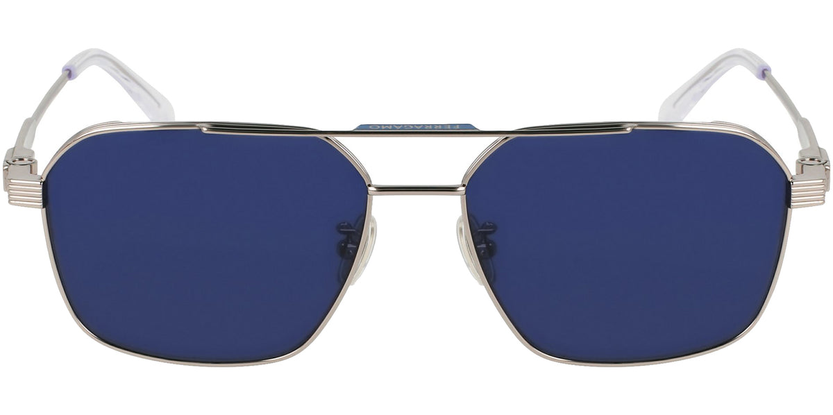 Ferragamo Titanium Navigator w/ Self-Adjusting Nose Pads