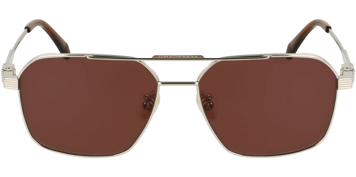 Ferragamo Titanium Navigator w/ Self-Adjusting Nose Pads