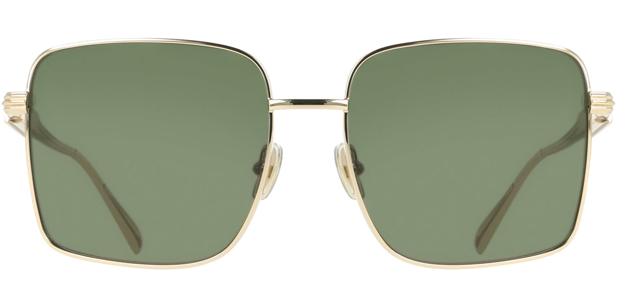 Ferragamo Oversized Square w/ Metal Nose Pads